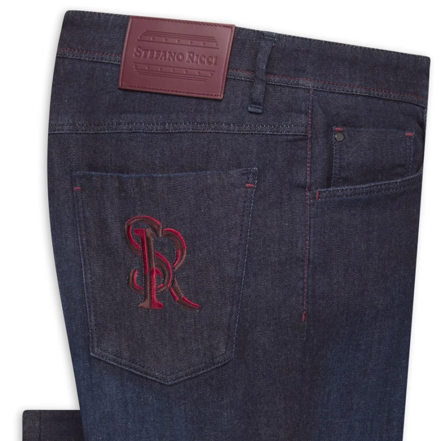 "Stefano Ricci Men's Premium Luxury Jeans for Style & Comfort"
