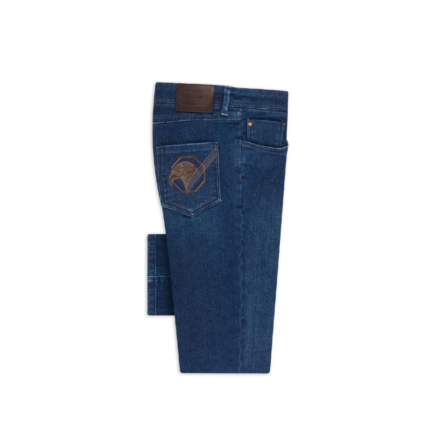 Stefano Ricci Junior Boys' Premium Denim Jeans for Kids - Stylish & Comfortable Fit