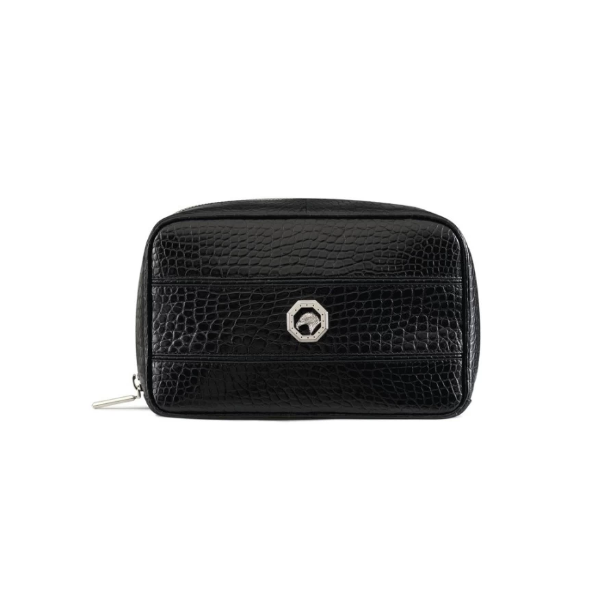 "Stefano Ricci Luxury Alligator Leather Travel Pouch for Men - Premium Designer Accessory"