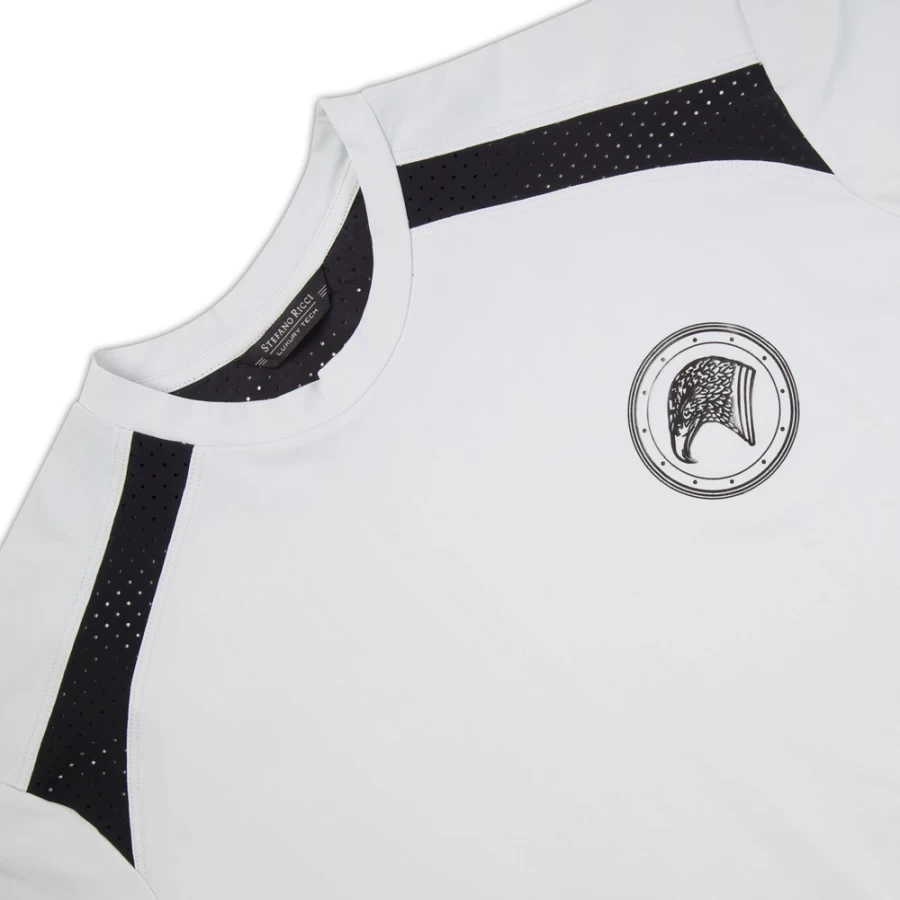 Stefano Ricci Men's Premium Sports T-Shirt in Color G018 - Athletic Fit Comfort