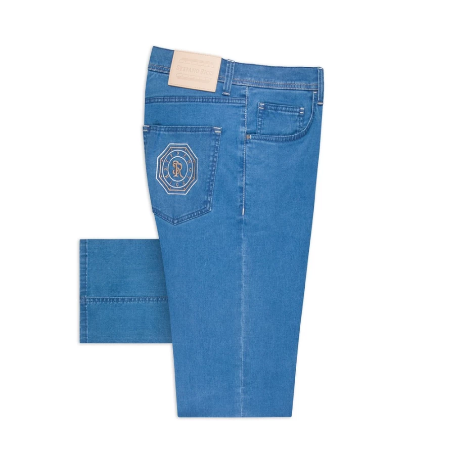 "Stefano Ricci Premium Men's Jeans – Luxury Denim for Men"