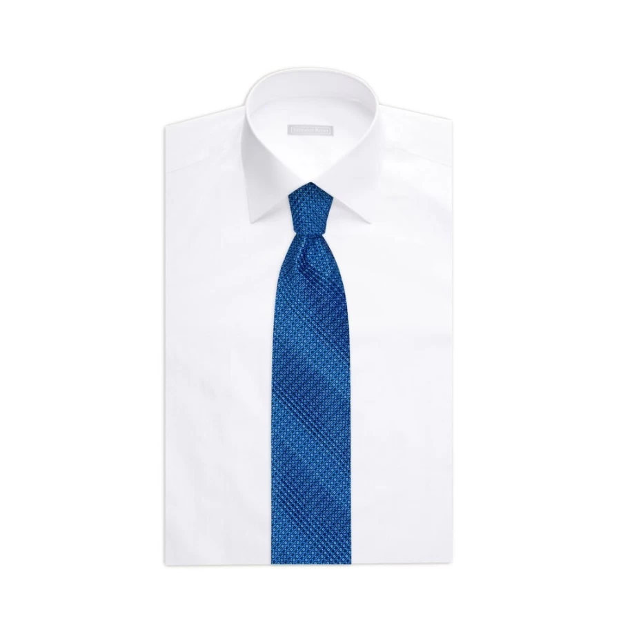 "Stefano Ricci Luxury Pleated Silk Tie in Elegant Classic Color 31001_001"