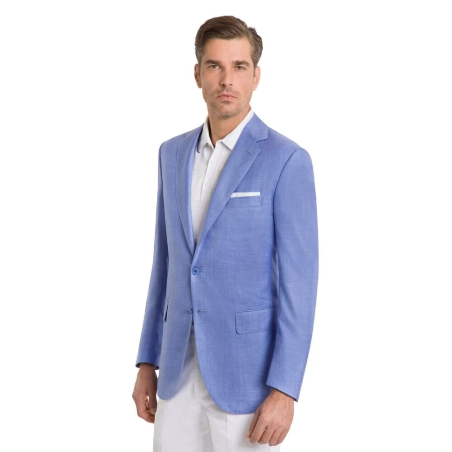 "Stefano Ricci Men's Luxury Two-Button Sartorial Jacket – Premium Tailored Blazer"