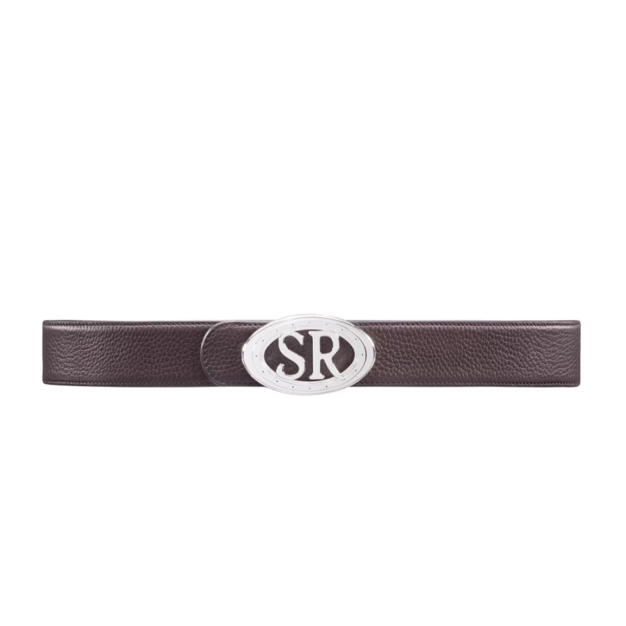 "Stefano Ricci Premium Deerskin Leather Belt for Men – Luxury Handmade Designer Strap"