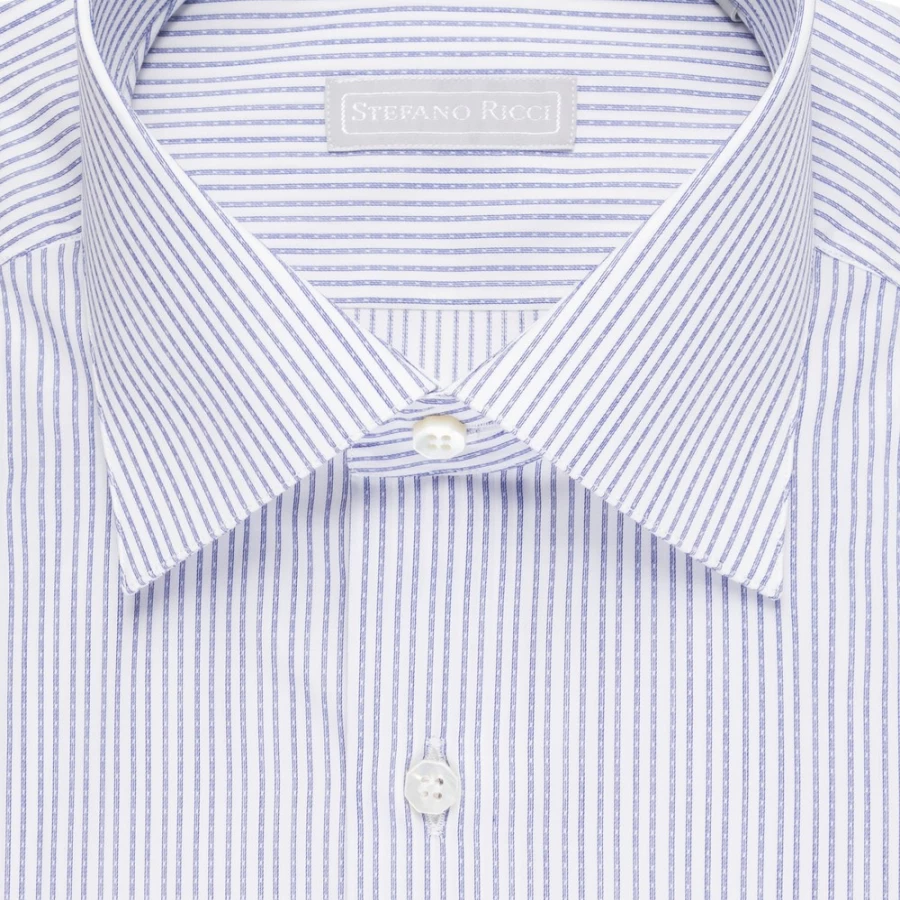 Stefano Ricci Men's Handmade Asti Shirt – Premium Luxury Cotton Dress Shirt