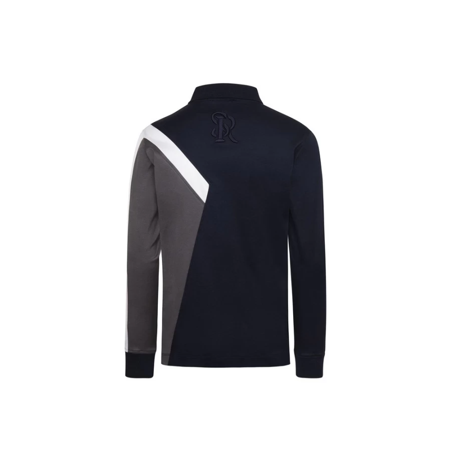 Stefano Ricci Junior Zip Polo Shirt for Boys | Premium Cotton Knit Top