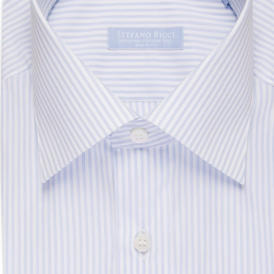 Stefano Ricci Men's Handmade Asti Shirt in Color S2502_001 - Luxury Italian Fashion