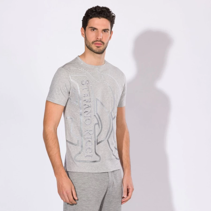 Stefano Ricci Men's G001 Premium Cotton T-Shirt