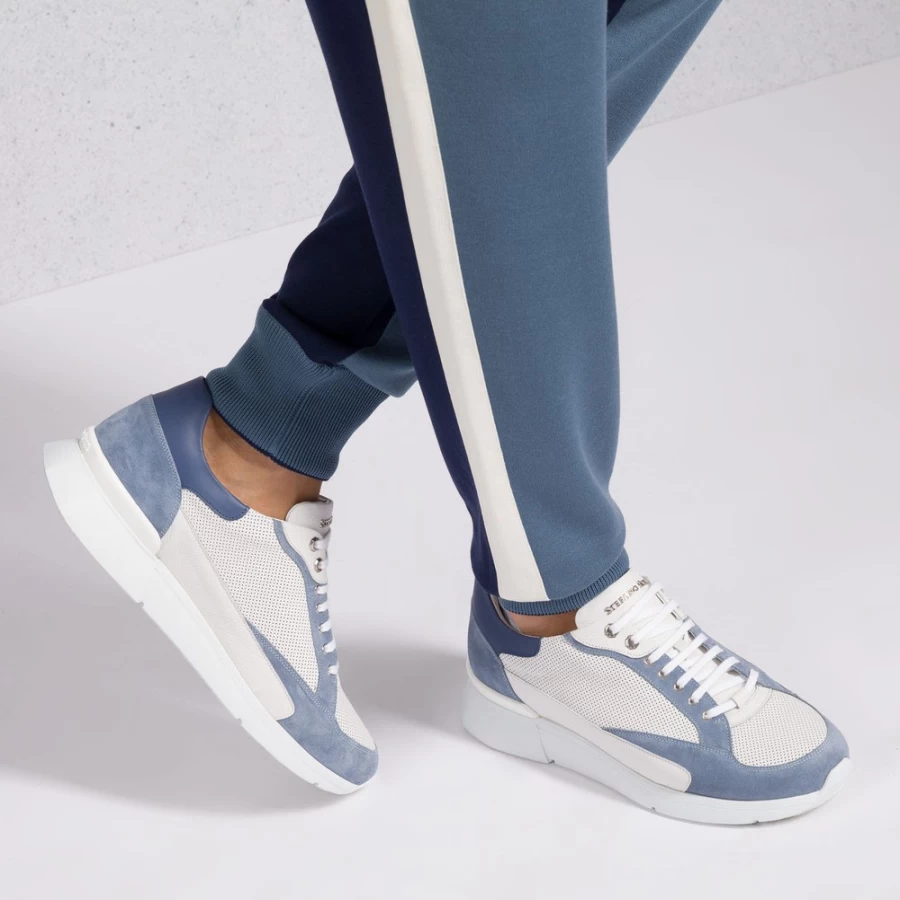 Stefano Ricci Luxury Suede Sneakers for Men | Premium Italian Designer Casual Shoes