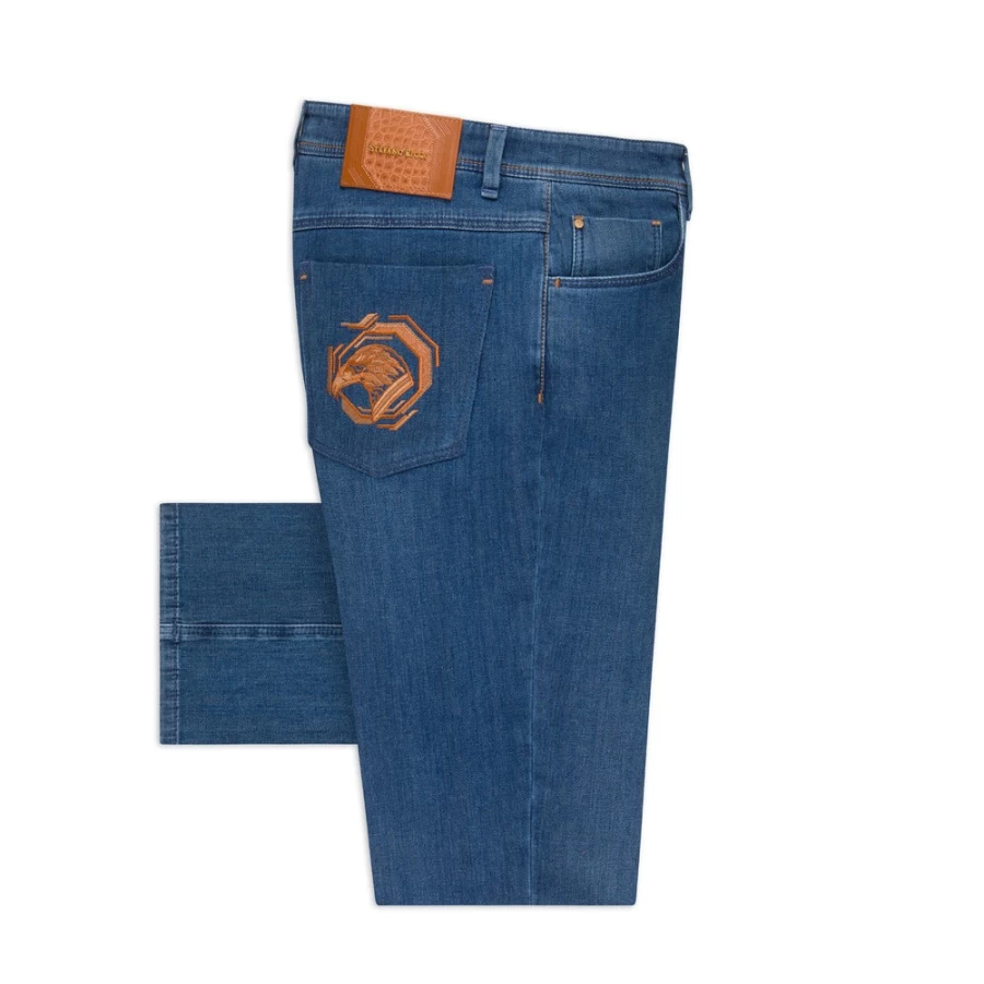 "Stefano Ricci Men's Premium Luxury Jeans"