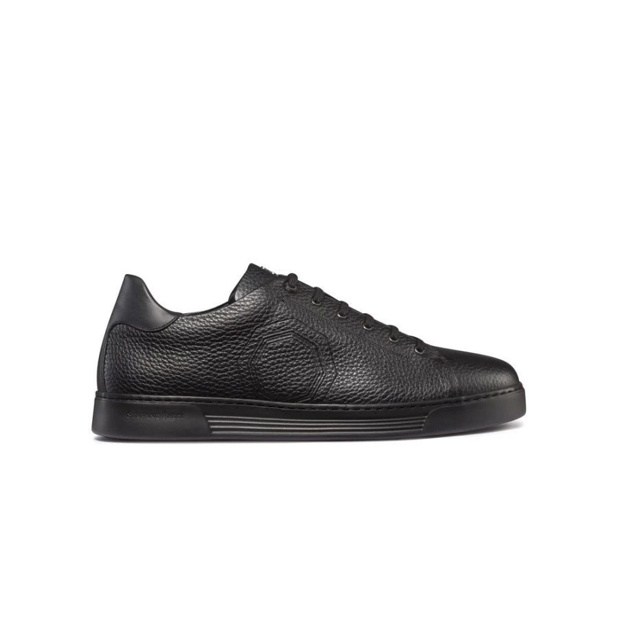 Stefano Ricci Luxury Calfskin Leather Sneakers for Men - Premium Italian Designer Shoes
