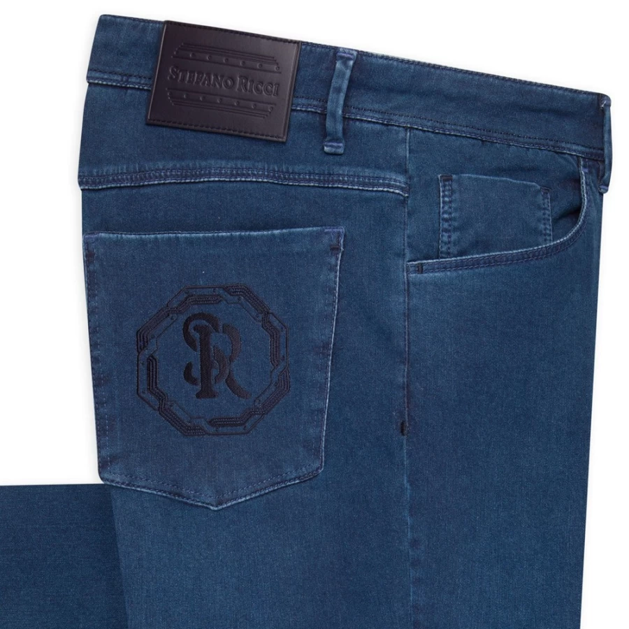 "Stefano Ricci Premium Men's Jeans - Luxury Denim for Men"