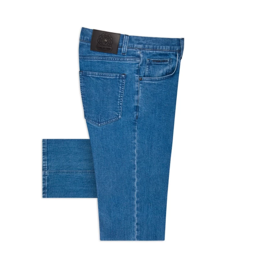 "Stefano Ricci Men's Premium Luxury Jeans for Style & Comfort"