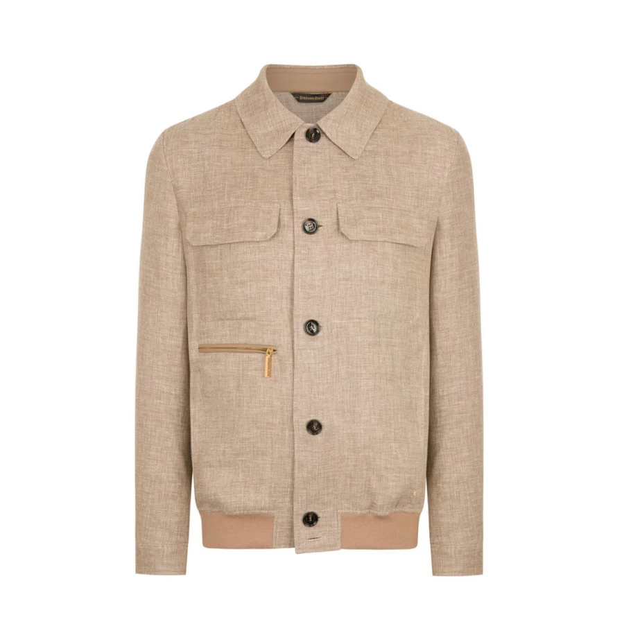 Stefano Ricci Men's Button-Down Blouson Shirt – Premium Luxury Formal Wear