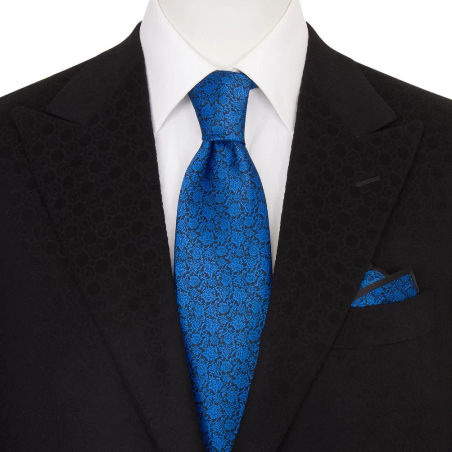 Stefano Ricci Luxury Hand-Printed Silk Tie Set in Elegant Color 45044_001