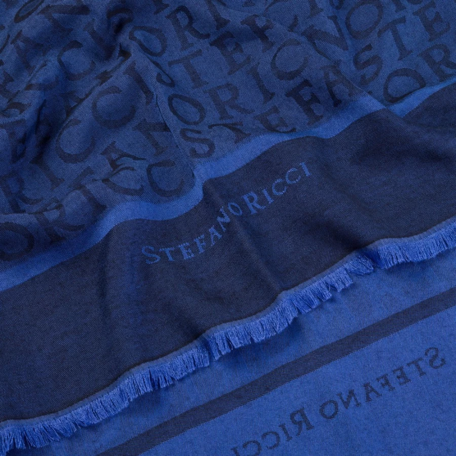 "Stefano Ricci Luxury Silk and Cashmere Scarf – Premium Winter Accessory for Men & Women"