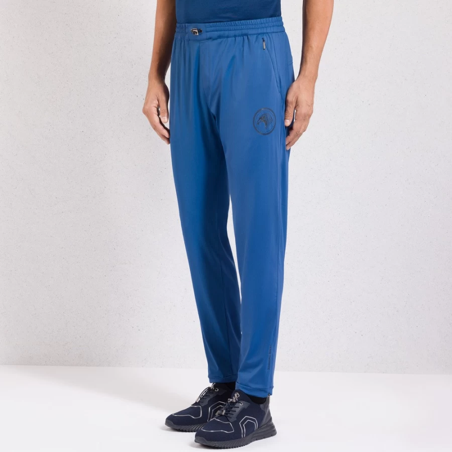 "Stefano Ricci Men's Luxury Jogging Pants in Color B037 | Premium Comfort Trousers"
