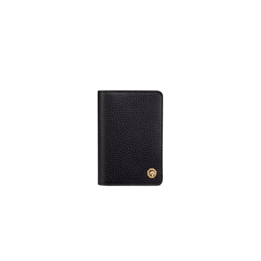 "Stefano Ricci Luxury Calfskin Leather Passport Holder - Premium Travel Accessory"