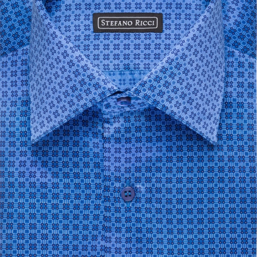 "Stefano Ricci Men's Handmade Torino Shirt in 45003_003 Color"