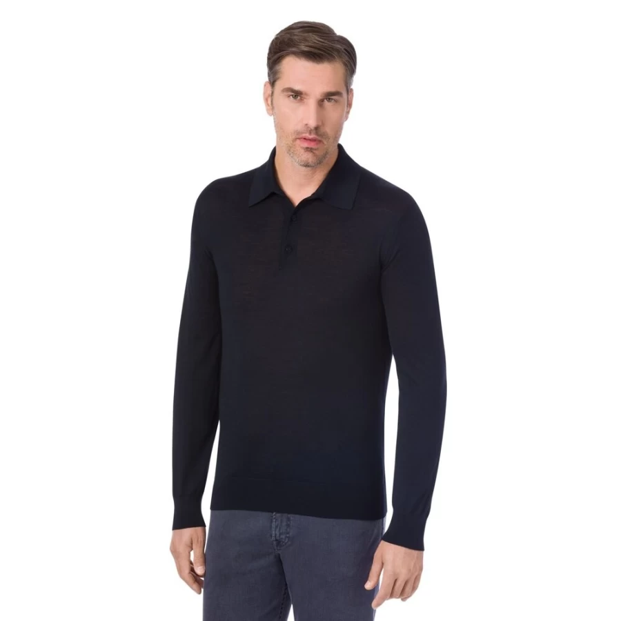 Stefano Ricci Men's Premium Three Button Polo Shirt