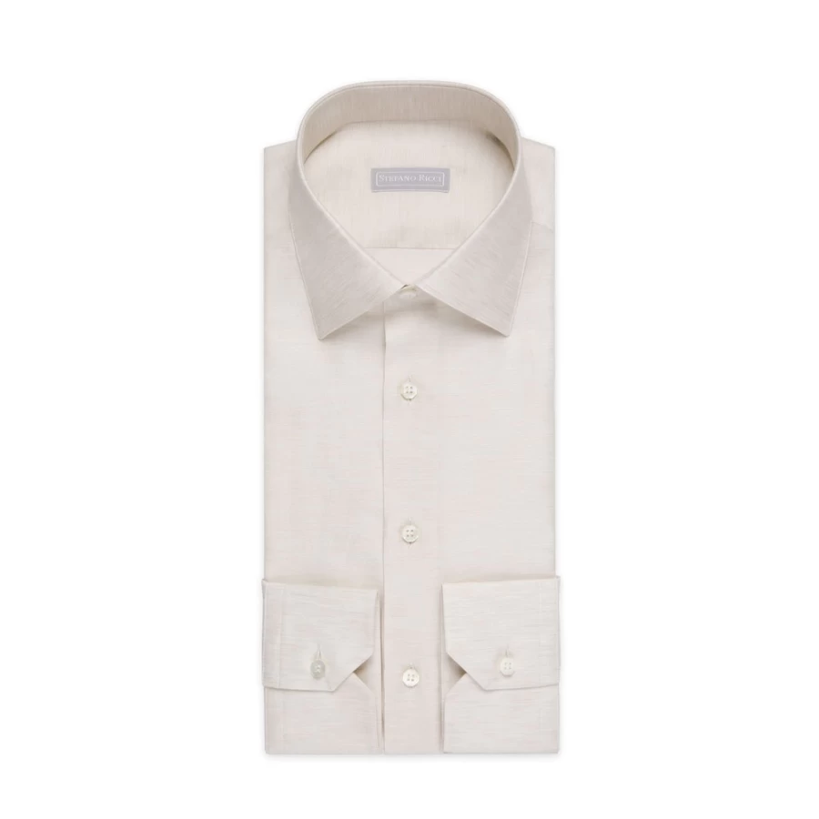 Stefano Ricci Men's Handmade Alba Shirt – Luxury Italian Crafted Dress Shirt