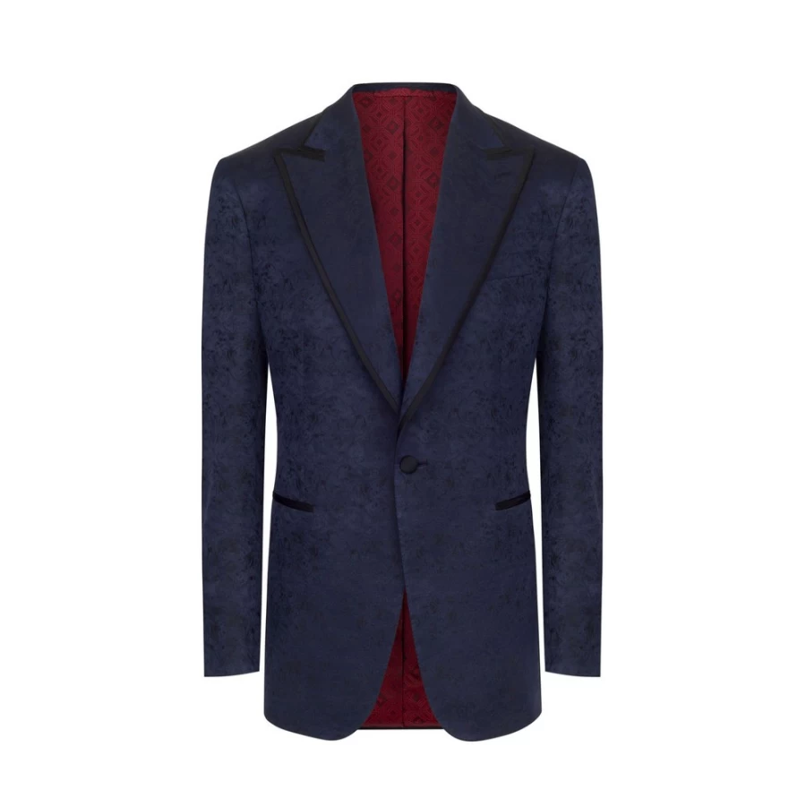 Stefano Ricci Men's Premium Evening Jacket in Elegant Dark Shade - Formal Blazer for Special Occasions