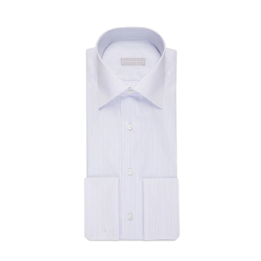 "Stefano Ricci Men's Handmade Asti Shirt – Premium Luxury Dress Shirt"