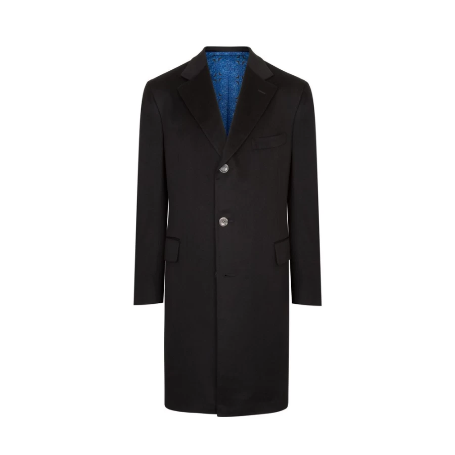 "Stefano Ricci Men's Luxury Cashmere Coat – Premium Winter Overcoat for Gentlemen"