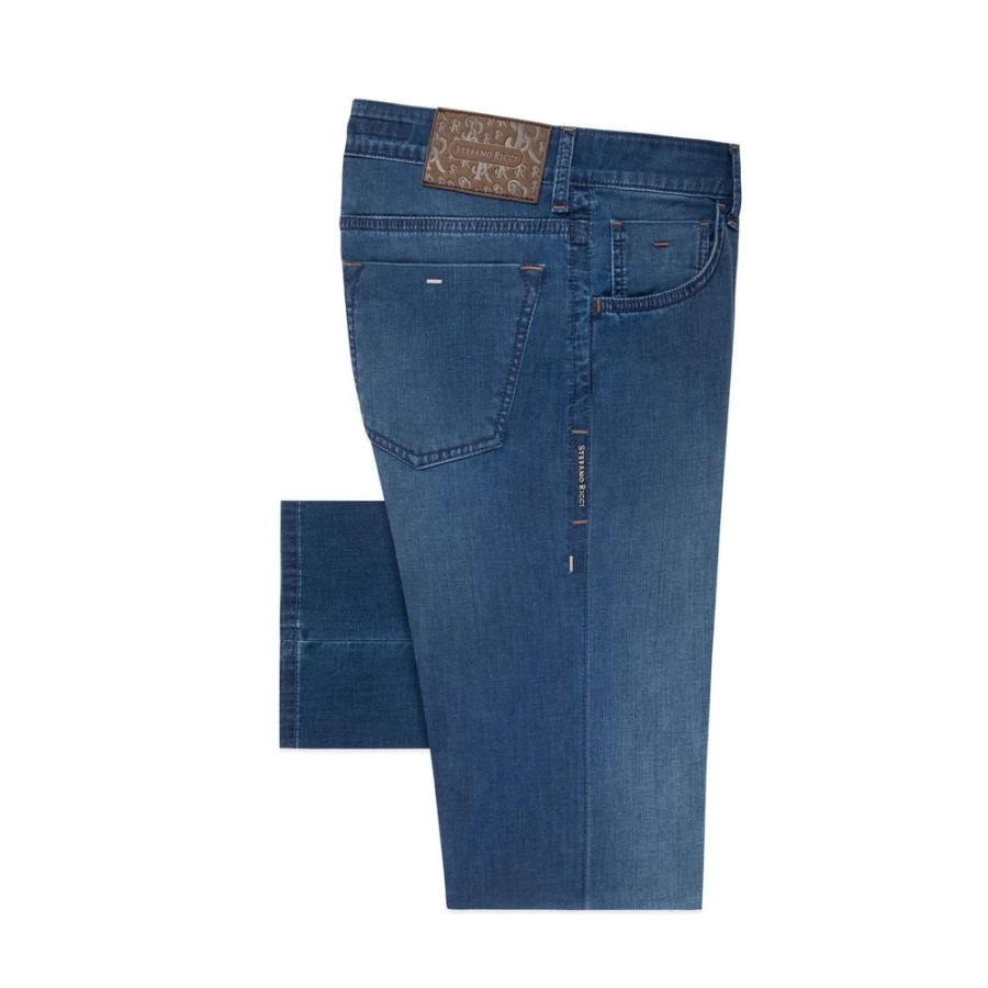 "Stefano Ricci Men's Premium Luxury Jeans for Style & Comfort"