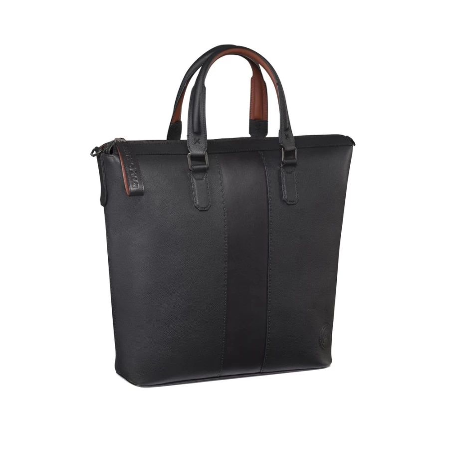 Stefano Ricci Handcrafted Premium Calfskin Leather Tote Bag for Women & Men