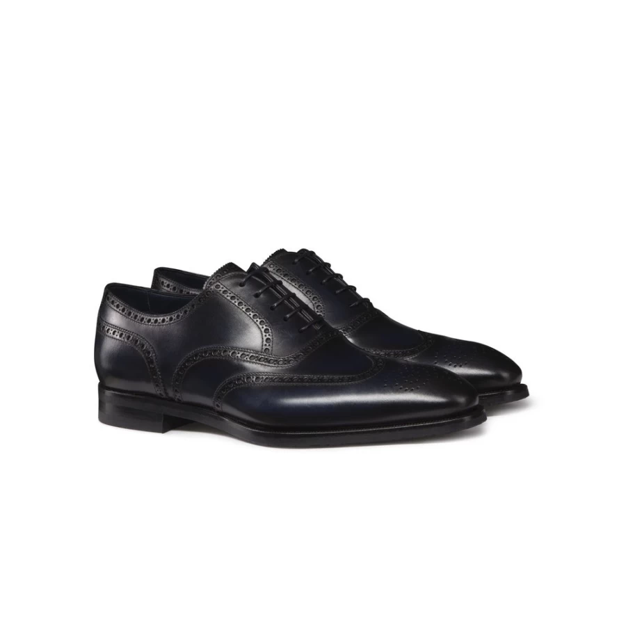 "Stefano Ricci Men's Calfskin Leather Oxford Dress Shoes – Premium Luxury Formal Footwear"