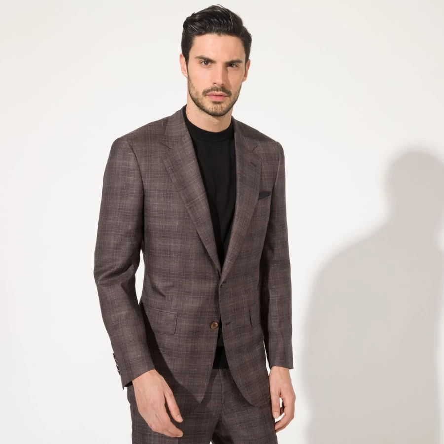 "Stefano Ricci Men's Luxury Two-Button Jacket – Premium Formal Blazer"