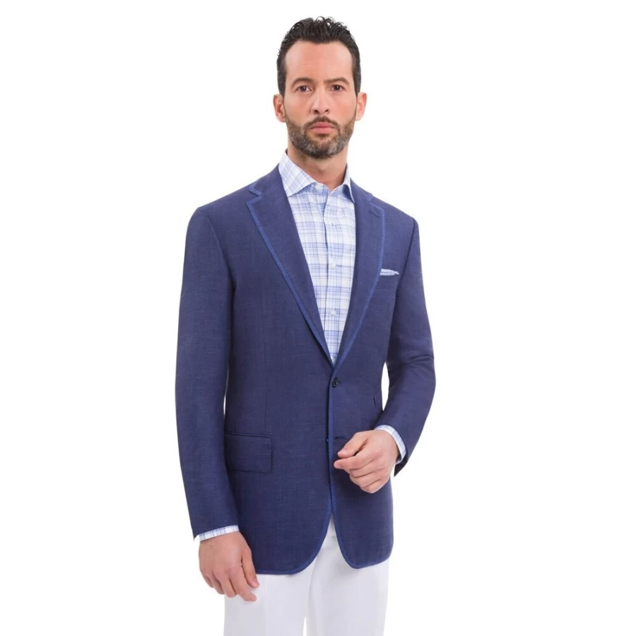 "Stefano Ricci Men's Luxury Two-Button Jacket – Premium Formal Blazer"