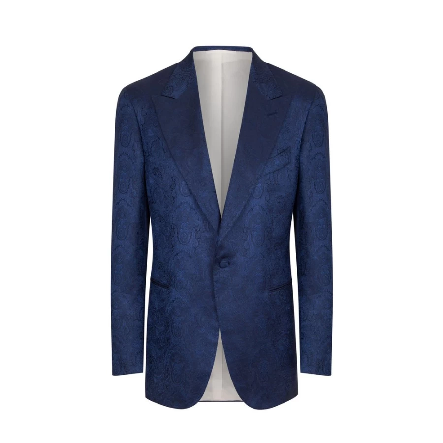 Stefano Ricci Men's One-Button Fiesole Jacket in As32Hc_7002 Color