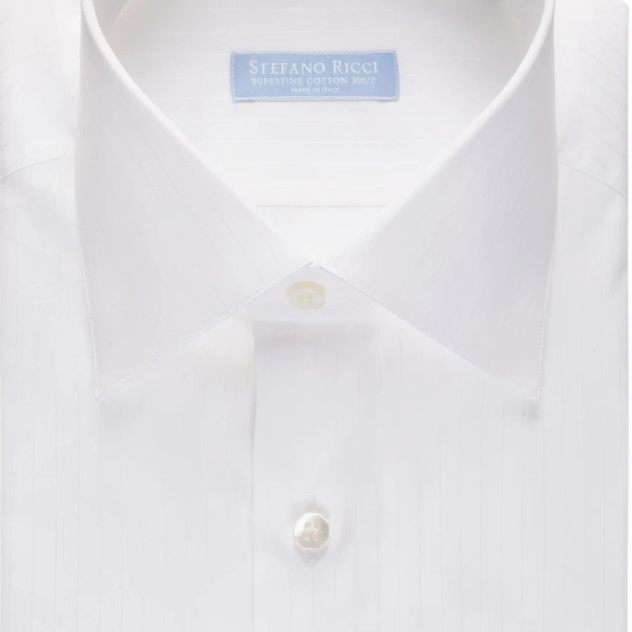 Stefano Ricci Men's Handmade Asti Shirt - Luxury Italian Cotton Dress Shirt