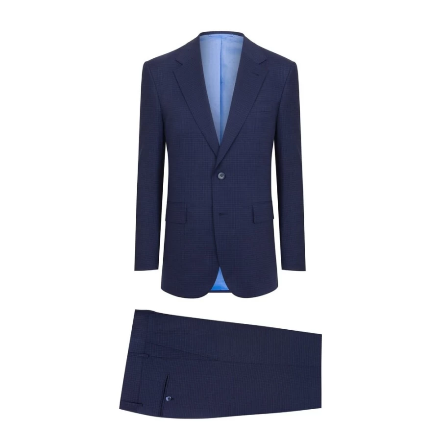 Stefano Ricci Men's Premium Two-Button Suit - Classic Tailored Blazer for Formal Wear