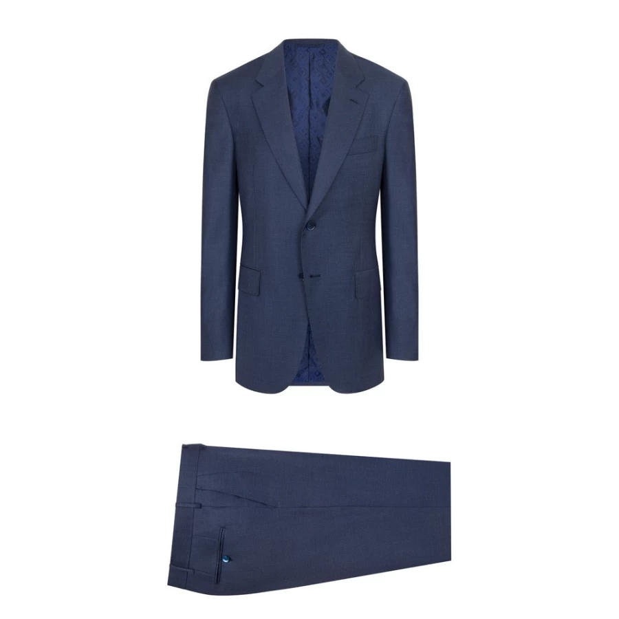 "Stefano Ricci Men's Two-Button Fiesole Suit – Premium Tailored Blazer for Gentlemen"