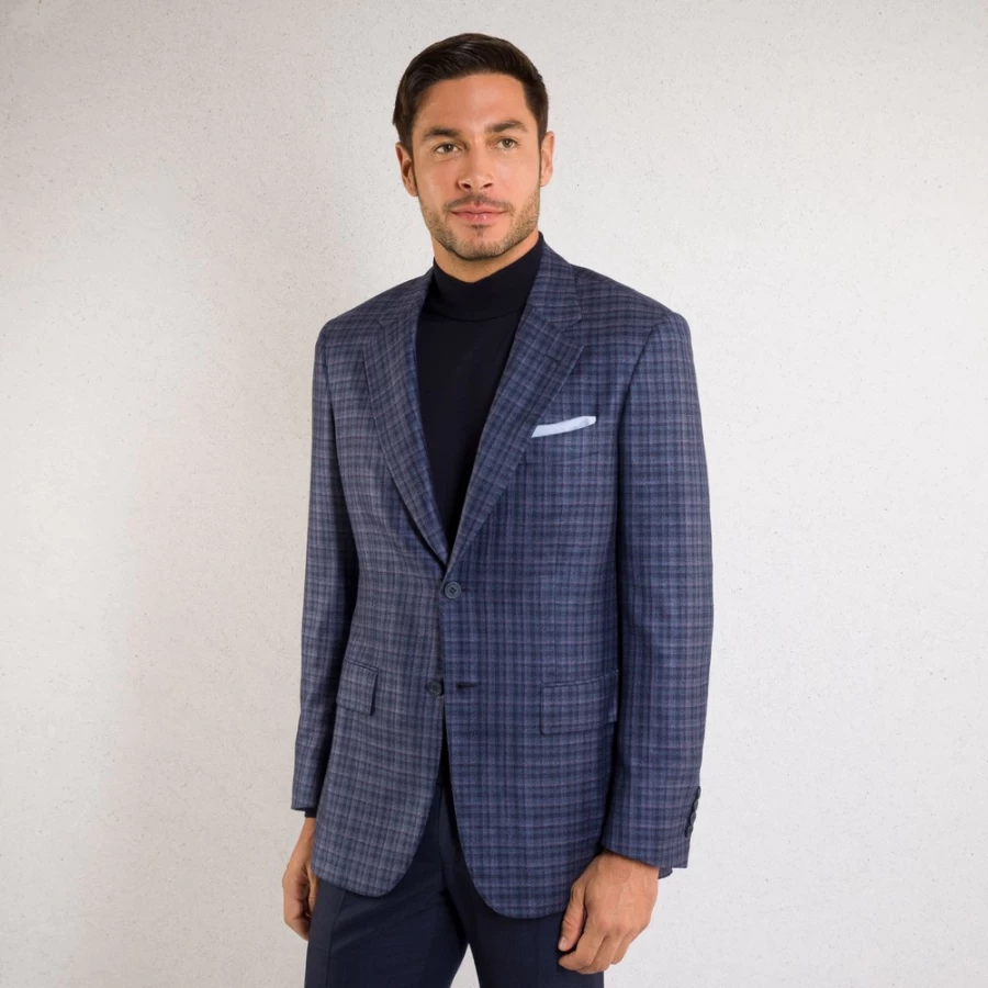 "Stefano Ricci Men's Luxury Two-Button Fiesole Jacket – Premium Formal Blazer"