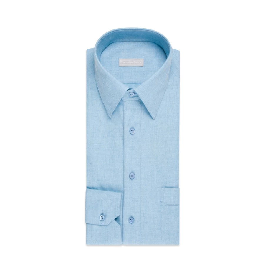 Stefano Ricci Men's Handmade Welsh Shirt - Premium Luxury Casual Wear