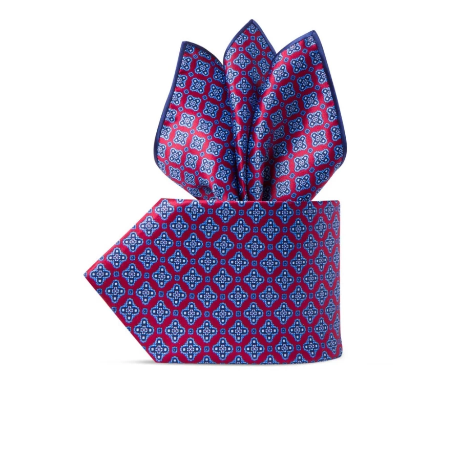 Stefano Ricci Luxury 37007_004 Silk Tie Set - Hand Printed Designer Necktie Collection
