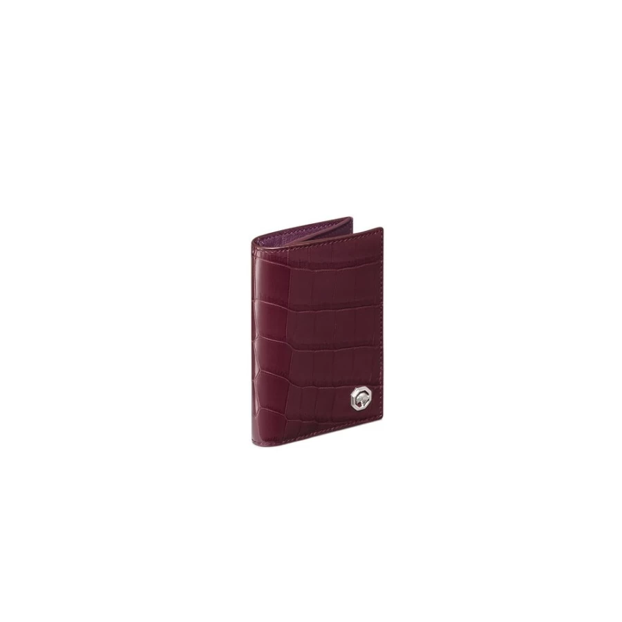 Stefano Ricci Handmade Genuine Crocodile & Calfskin Luxury Leather Wallet for Men