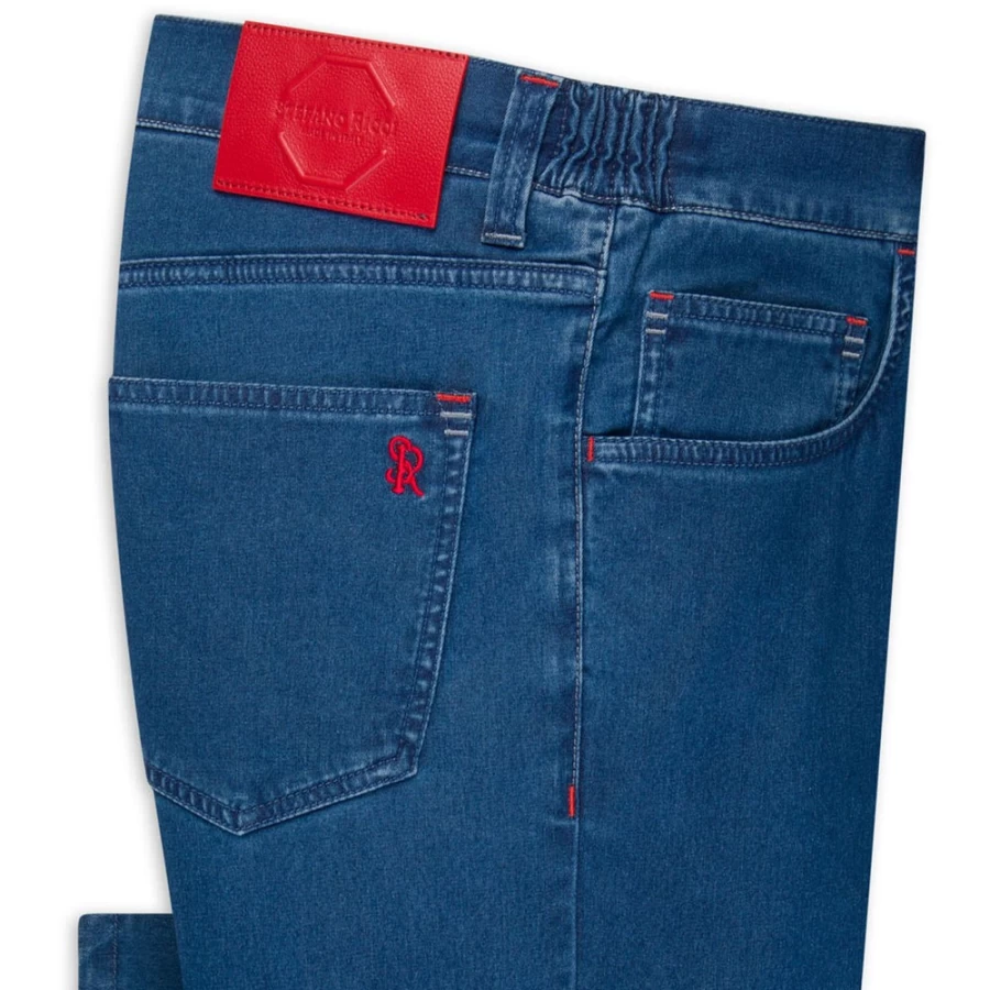 "Stefano Ricci Premium Men's Jeans - Luxury Denim for Men"