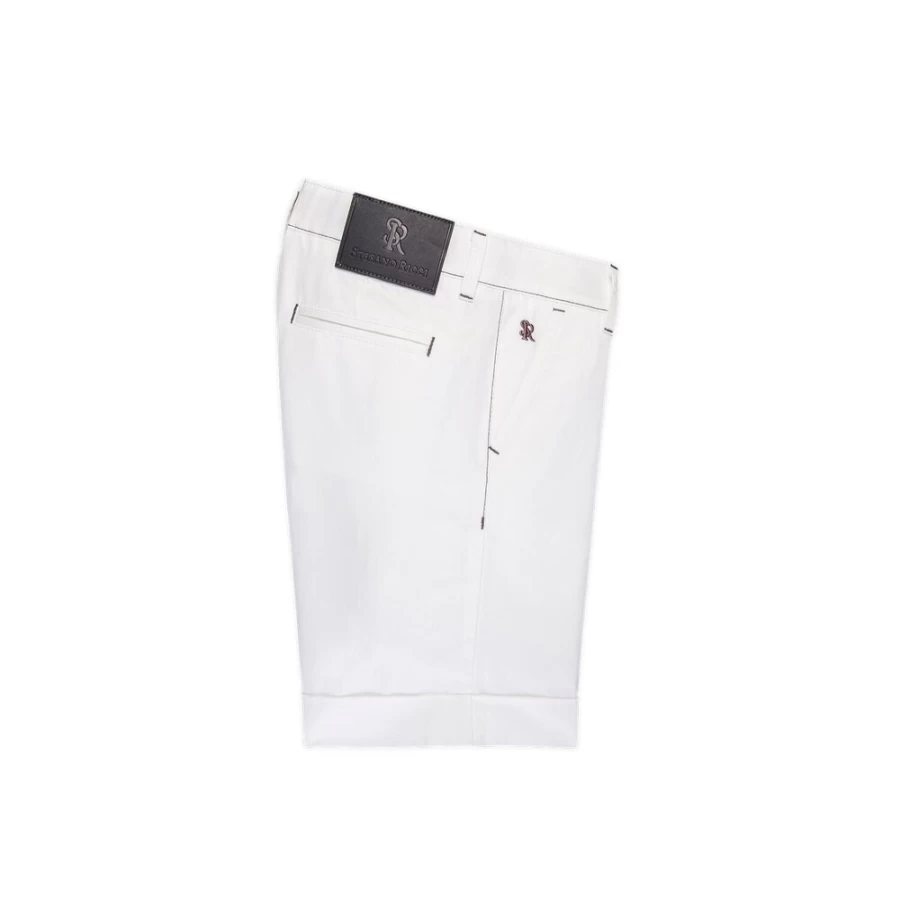 Stefano Ricci Junior Bermuda Shorts in Color W000 | Premium Kids' Fashion