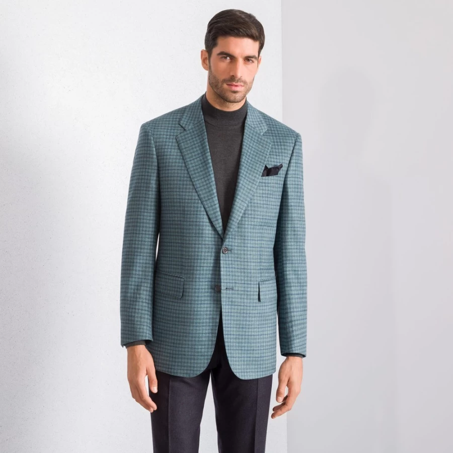"Stefano Ricci Men's Two Button Classic Jacket – Premium Luxury Blazer"