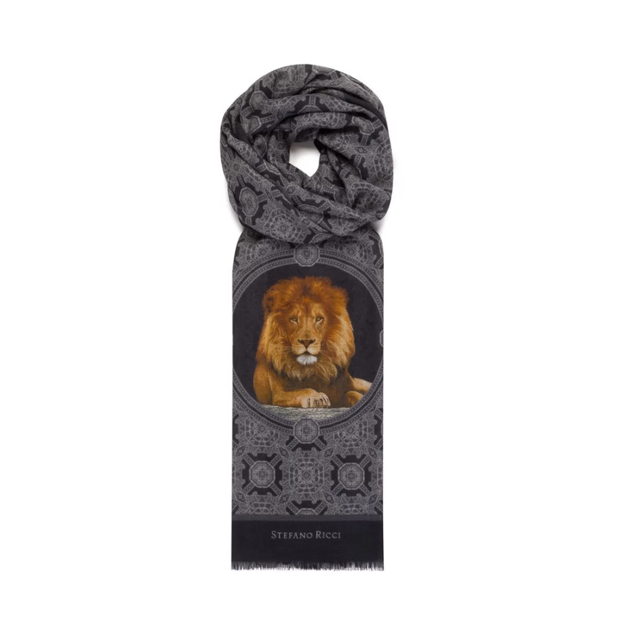 Stefano Ricci Luxury Cashmere Scarf in Elegant Neutral Tone 7190_3109