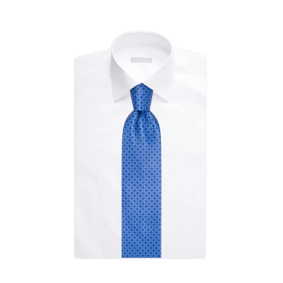 Stefano Ricci Luxury Hand-Printed Silk Tie in Elegant Color 45003_003
