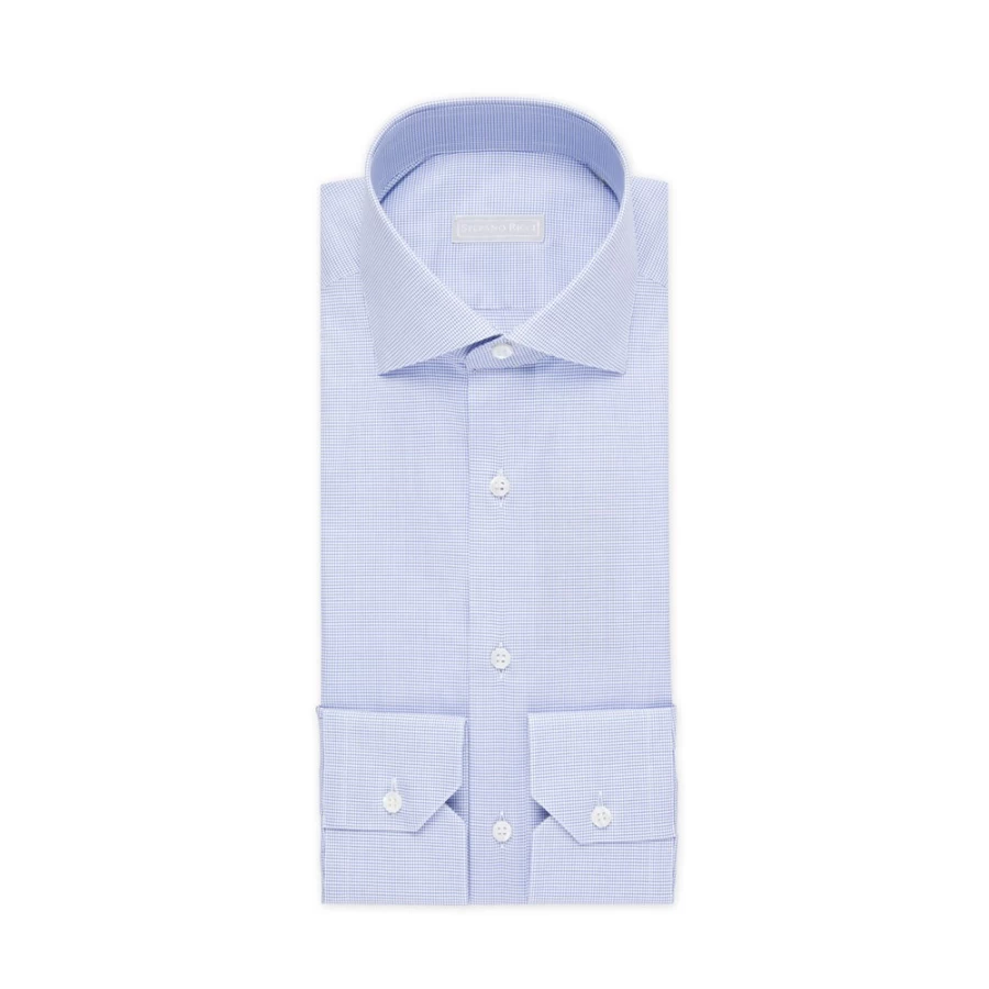 Stefano Ricci Men's Handmade Salerno Shirt – Luxury Italian Cotton Dress Shirt
