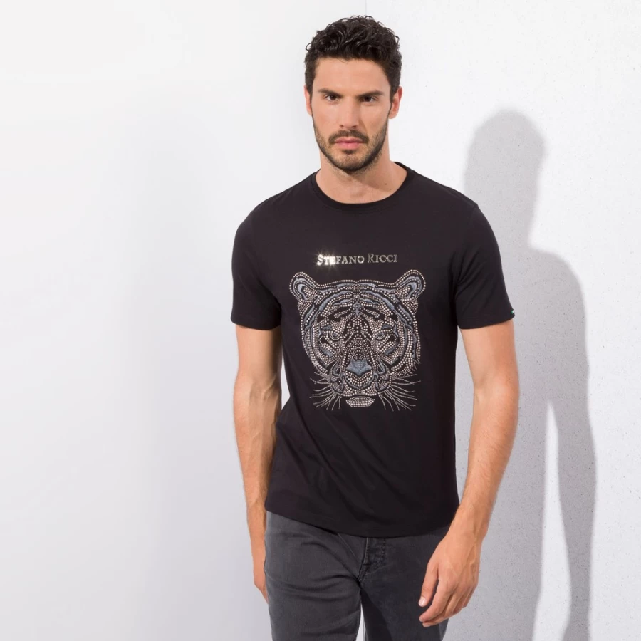 Stefano Ricci Men's N999 Premium Luxury T-Shirt