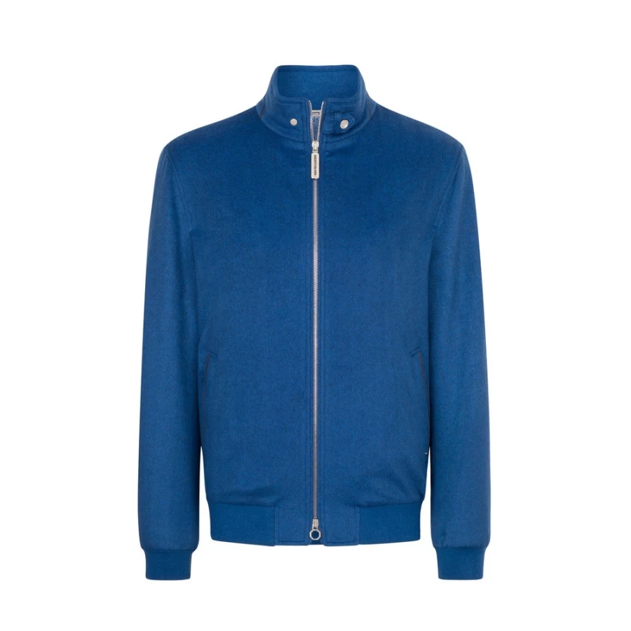 Stefano Ricci Men's Cashmere & Suede Blouson Jacket in Co66Hc_7034 - Luxury Outerwear