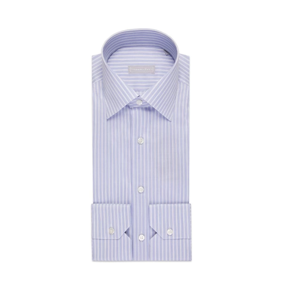 "Stefano Ricci Handmade Men's Asti Shirt in Color L2410_001 – Premium Luxury Formal Wear"